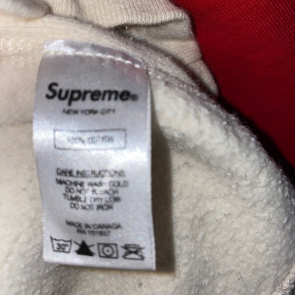 Supreme box logo natural crew neck - Picture 4 of 4